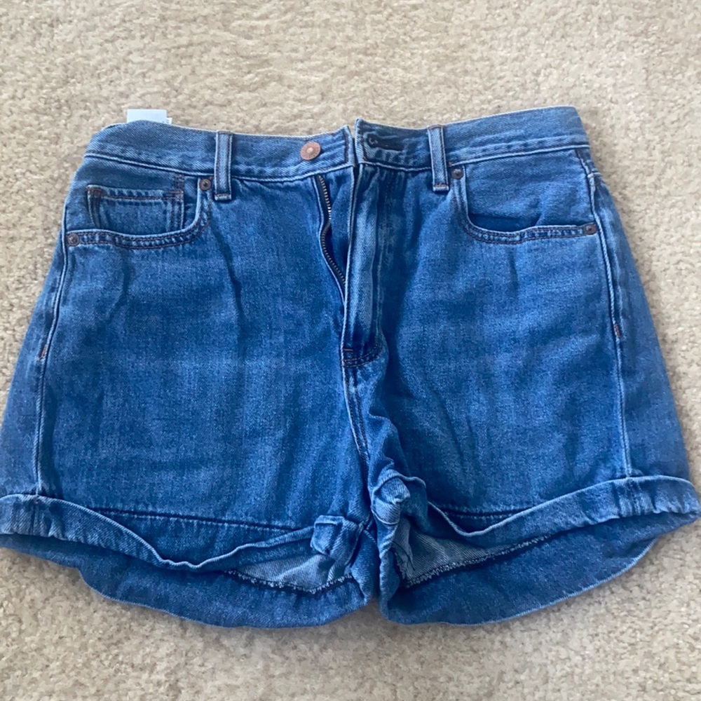 AE high rise Jean shorts